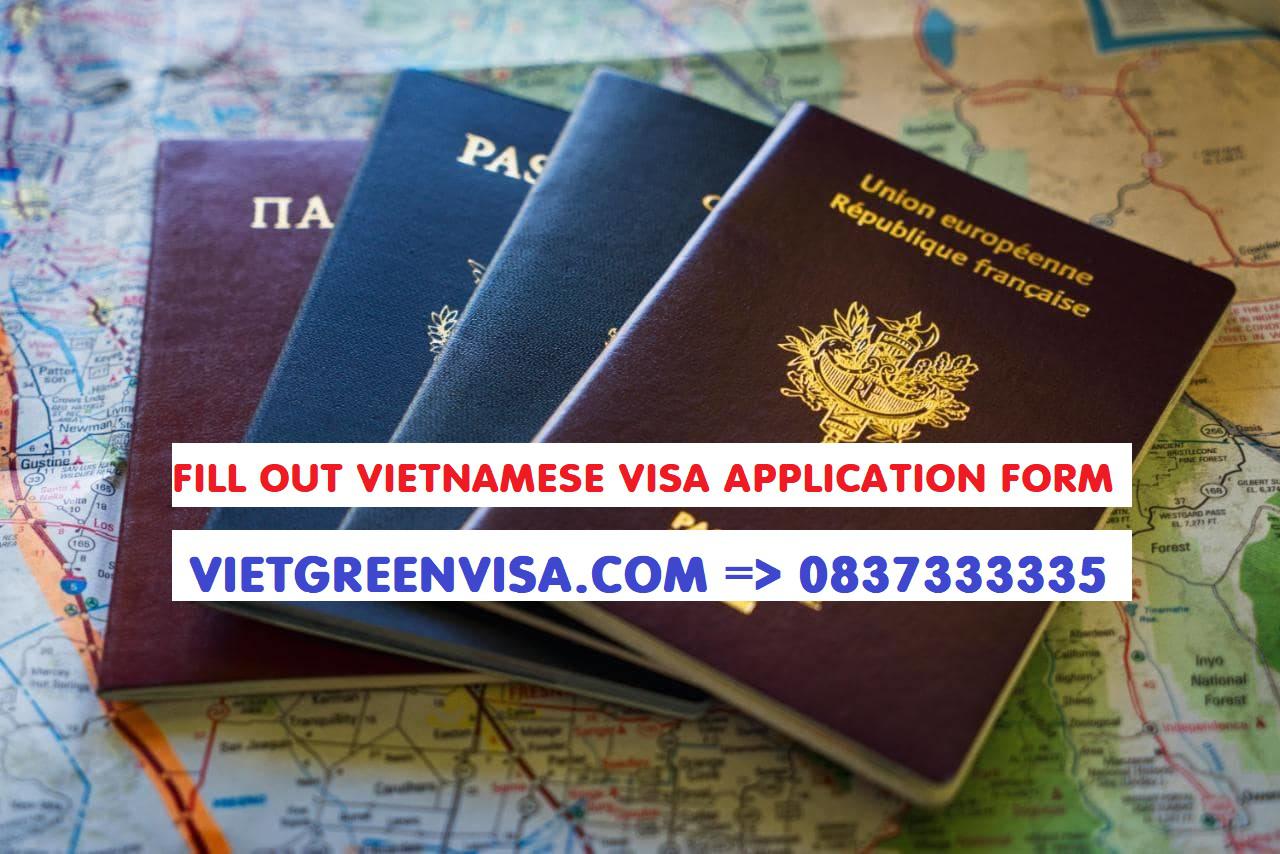 How to Fill Out Vietnamese Visa Application Form