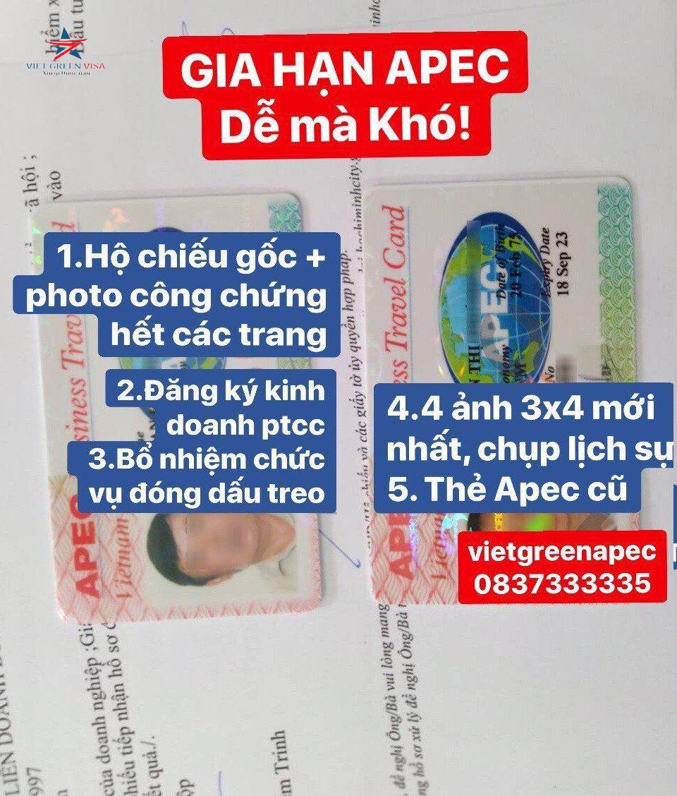 Dịch vụ làm thẻ Apec tại Thái Nguyên chất lượng