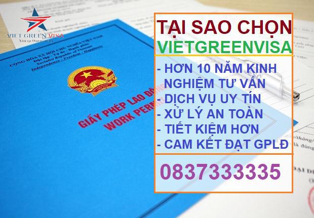 Dịch vụ xin giấy phép lao động cho người Chile, Dịch vụ làm giấy phép lao động cho quốc tịch Chile, Tư vấn giấy phép lao động cho công dân Chile, Viet Green Visa
