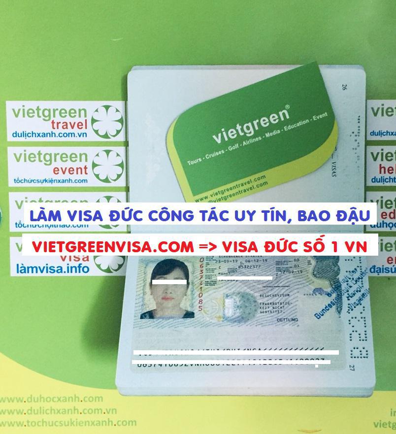 Làm visa Đức công tác nhanh tại Viet Green Visa