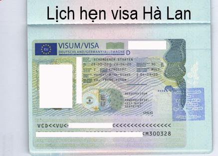 Tư vấn đặt lịch hẹn phỏng vấn visa Hà Lan