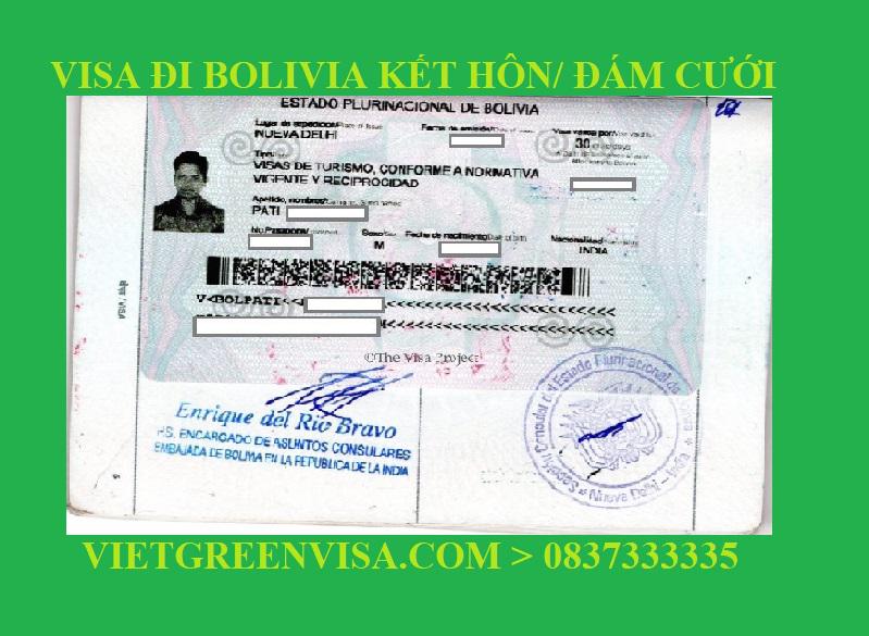 Xin Visa Bolivia kết hôn, sang Bolivia tổ chức đám cưới
