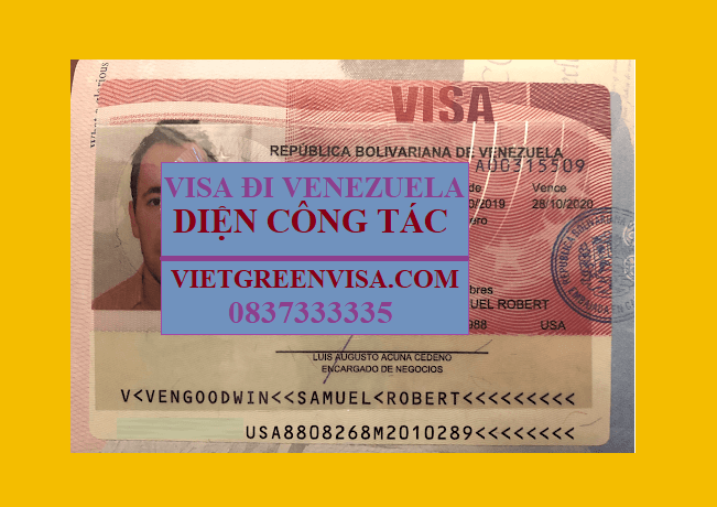 Làm Visa Venezuela công tác uy tín, giá rẻ, nhanh gọn
