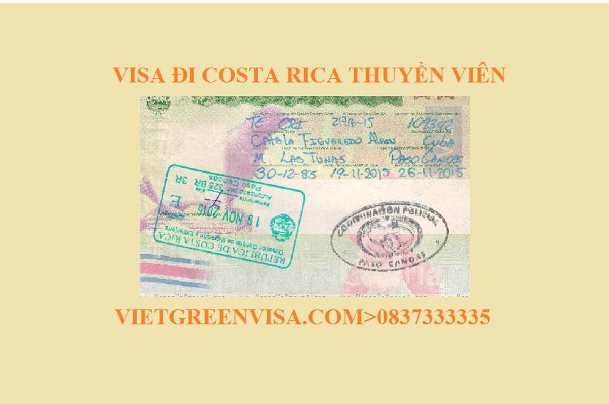 Làm Visa thuyền viên đi Costa Rica