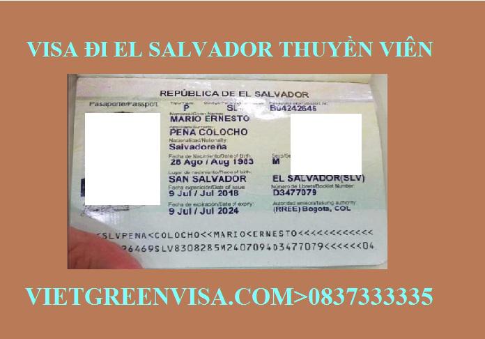 Làm Visa thuyền viên đi El Salvador