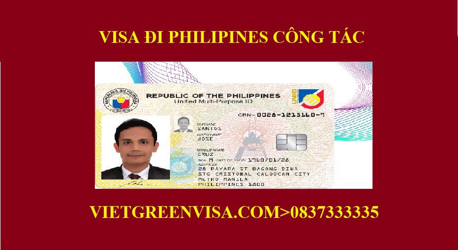 Xin Visa Philipines công tác uy tín, giá rẻ, nhanh gọn