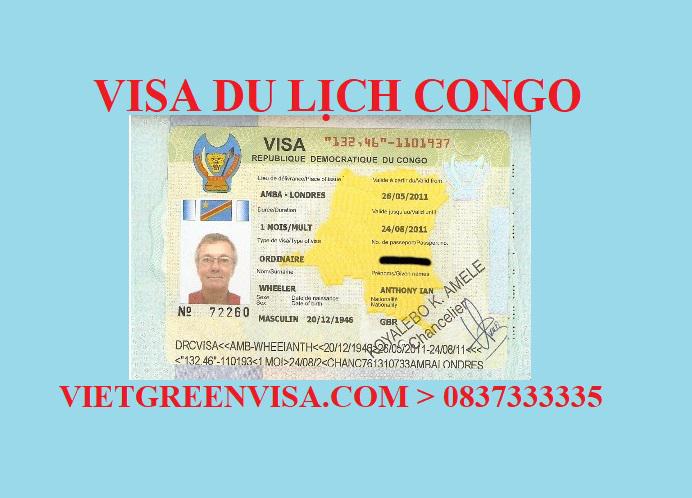 Làm Visa du lịch Congo uy tín, trọn gói, nhanh chóng
