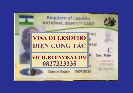 Xin Visa công tác Lesotho nhanh chóng, trọn gói