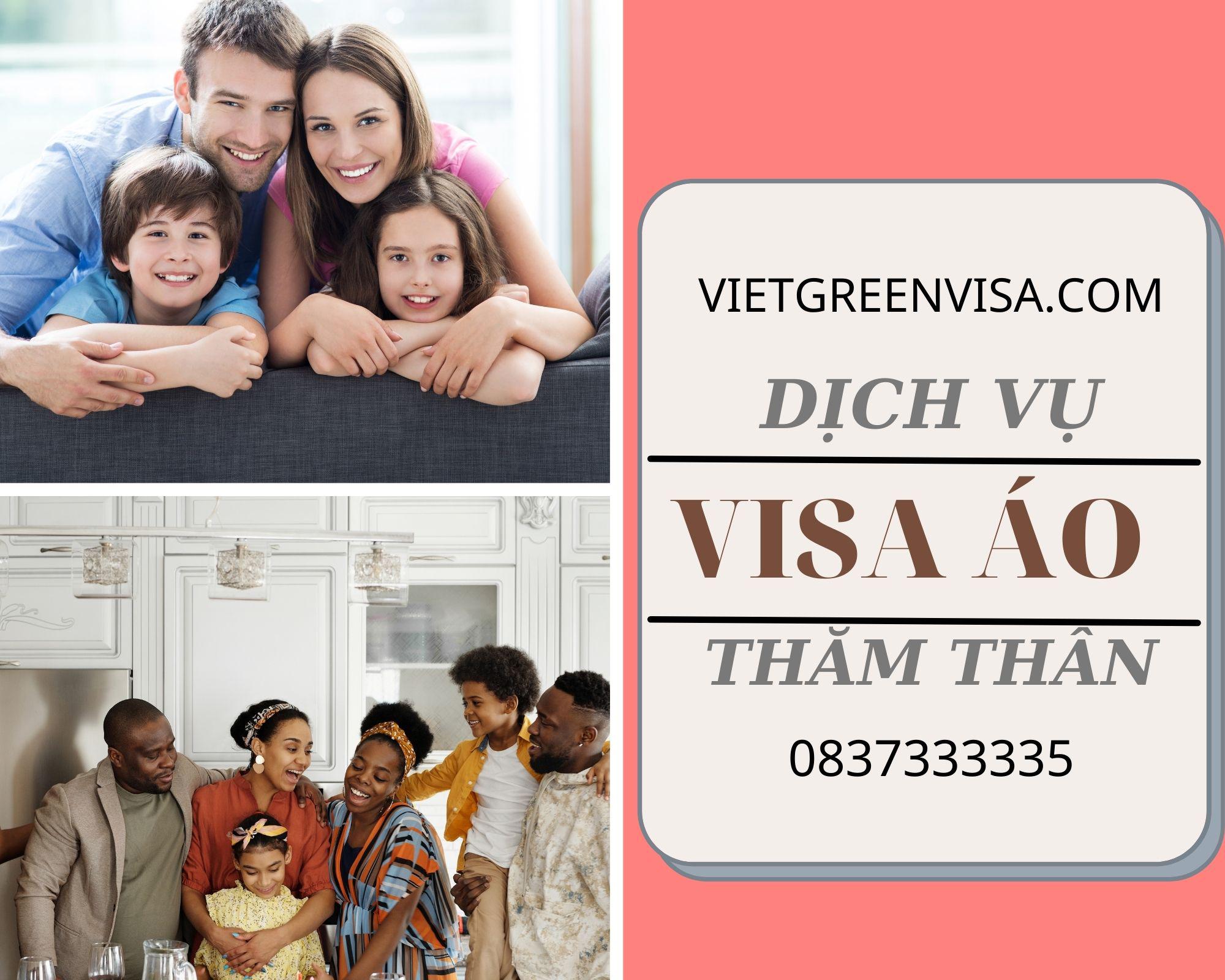 Dịch vụ visa sang Áo đoàn tụ gia đình, người thân trọn gói