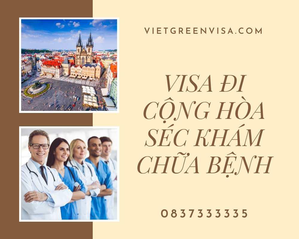 Xin visa đi Cộng hòa Séc khám chữa bệnh 