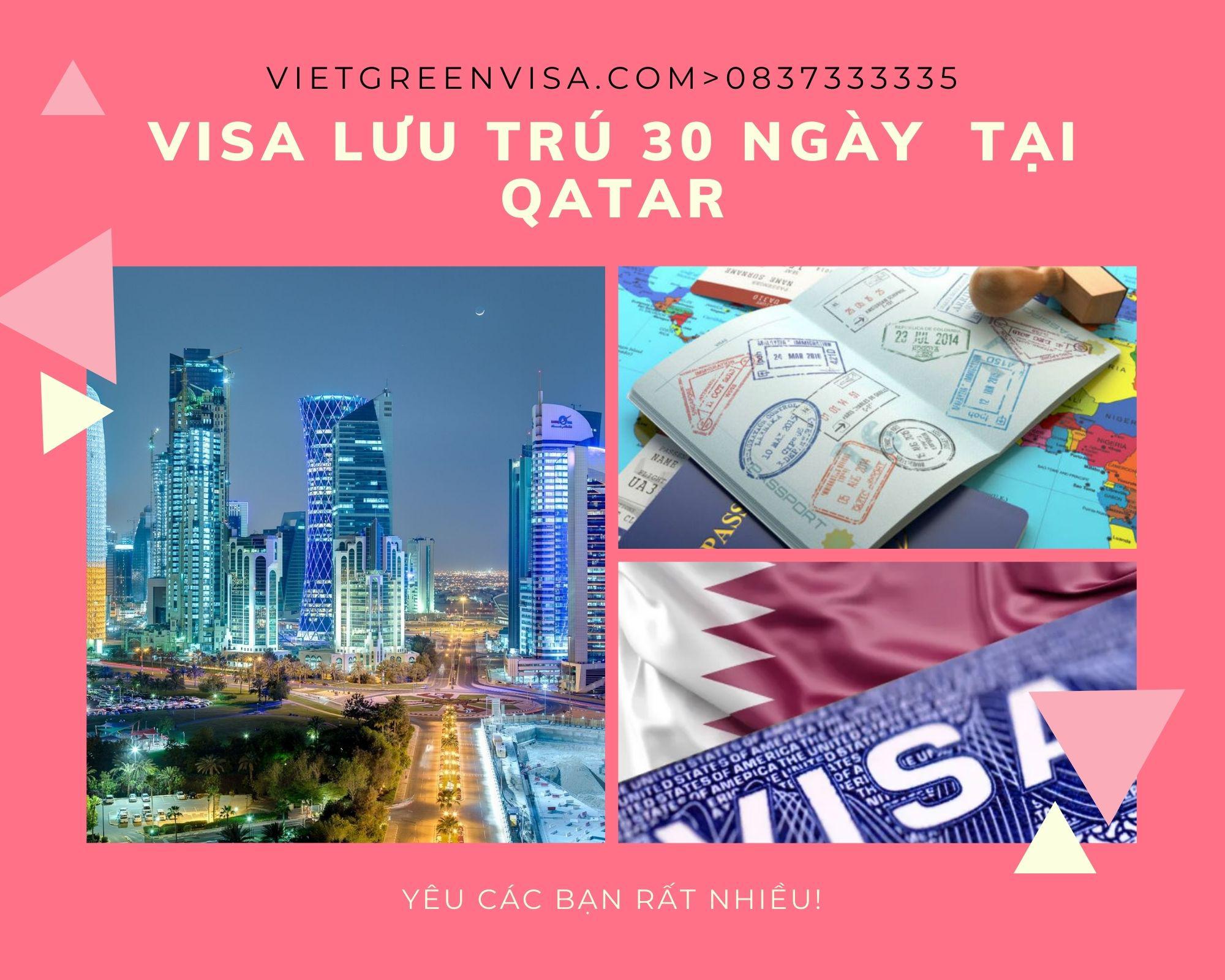 Dịch  vụ visa Qatar lưu trú 30 ngày tại Hà Nội, Hồ Chí Minh