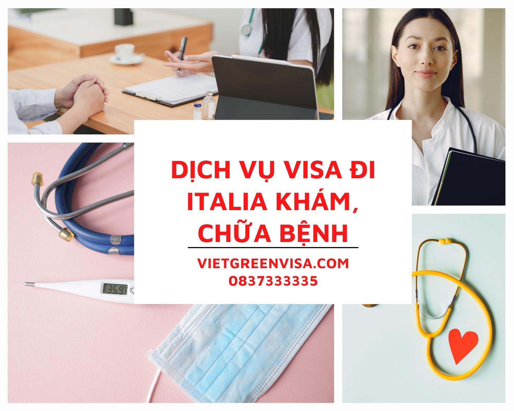 Làm visa đi Italia khám chữa bệnh nhanh chóng