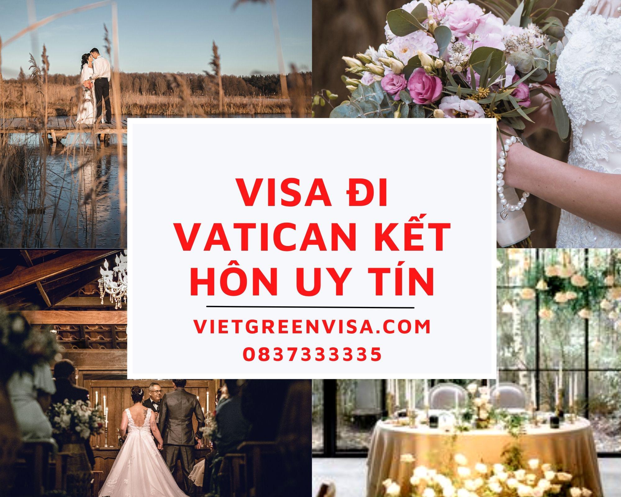 Dịch vụ visa đi Vatican kết hôn nhanh chóng