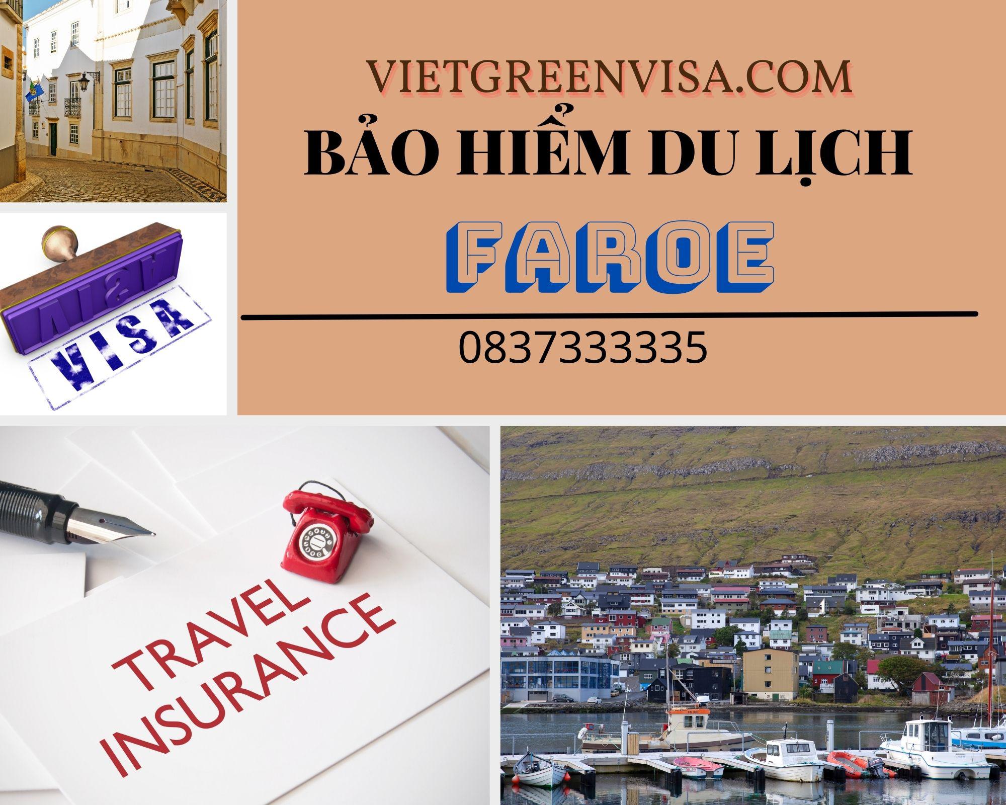 Dịch vụ bảo hiểm du lịch xin visa Faroe giá rẻ nhất