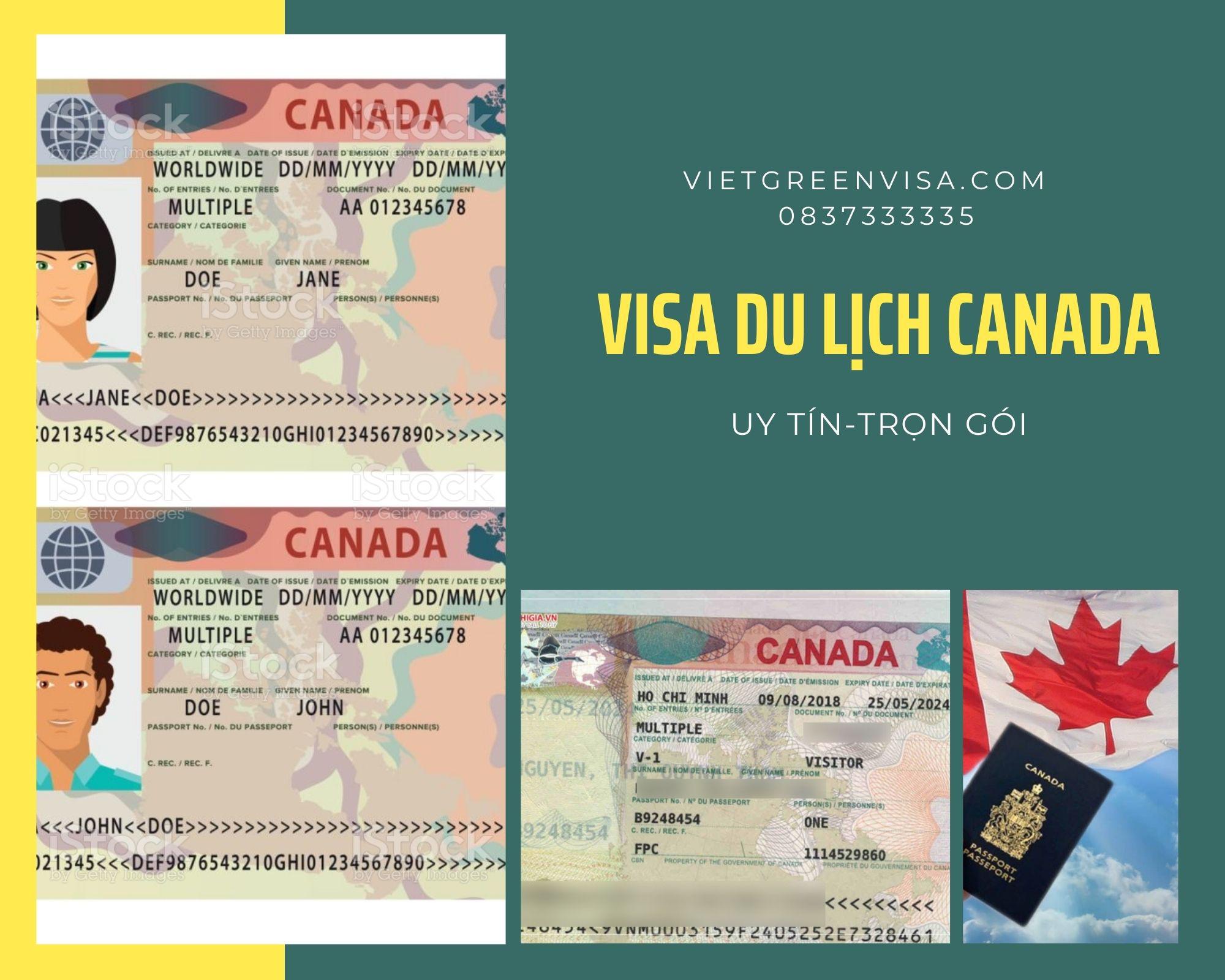 Xin Visa du lịch Canada uy tín, trọn gói, chất lượng