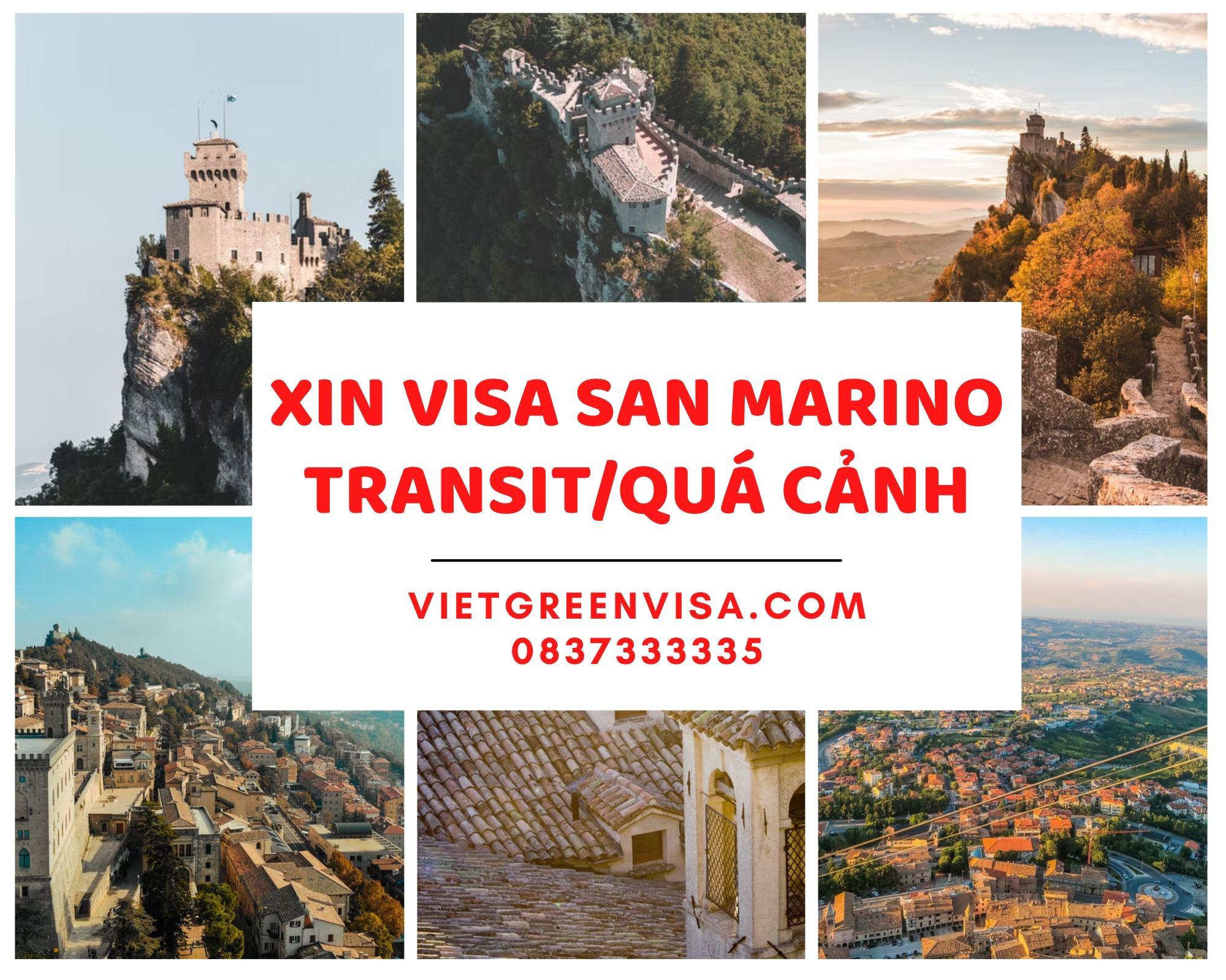 Dịch vụ visa quá cảnh qua San Marino, visa San Marino transit 