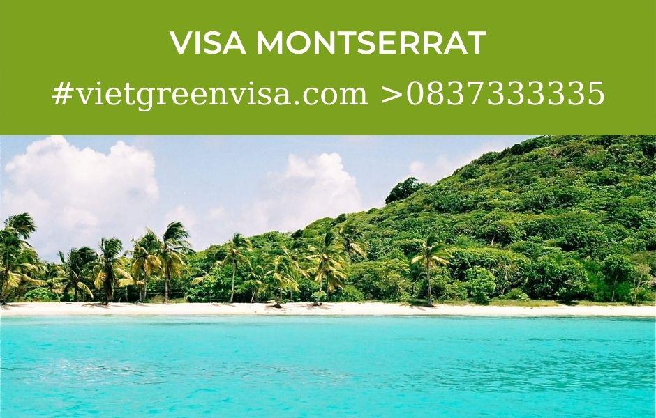 Xin Visa Montserrat du lịch uy tín, trọn gói