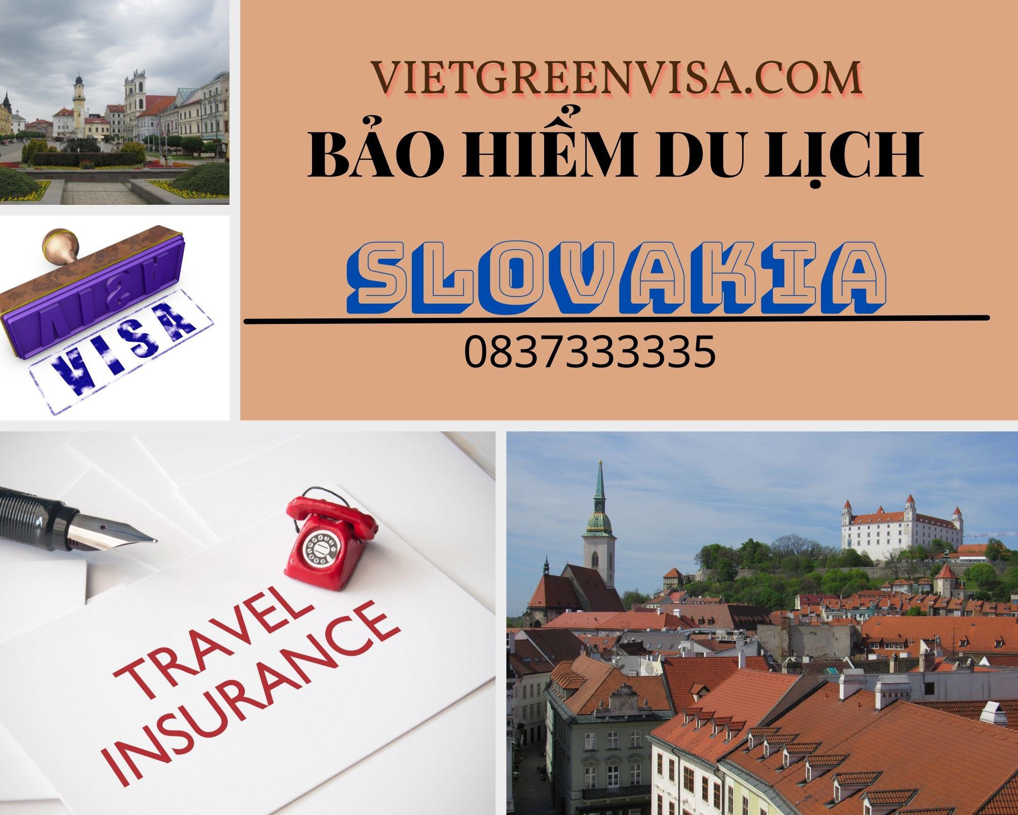 Dịch vụ bảo hiểm du lịch xin visa Slovakia giá tốt nhất