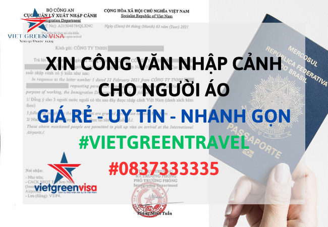 Dịch vụ xin công văn nhập cảnh Việt Nam cho người Áo