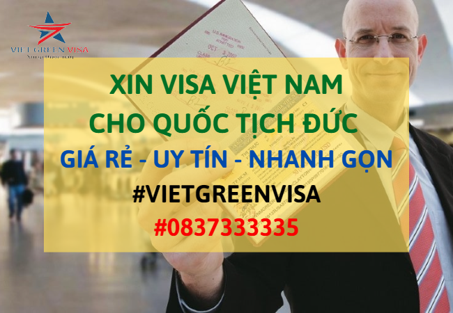 Dịch vụ xin visa Việt Nam cho người Đức
