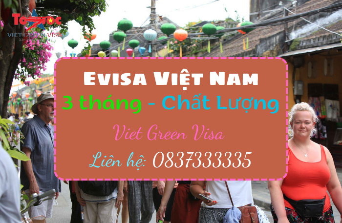 Dịch vụ Evisa Việt Nam 3 tháng cho người quốc tịch Aruba