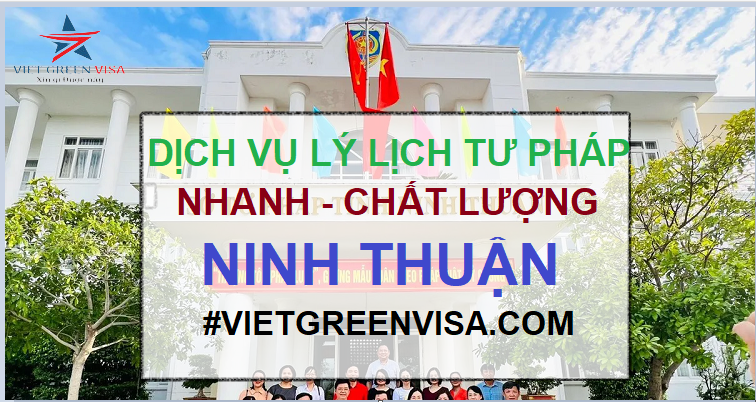 Dịch vụ làm lý lịch tư pháp tại Ninh Thuận trọn gói